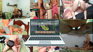 Sex in the Kitchen, with a Very Curvy Young Woman.