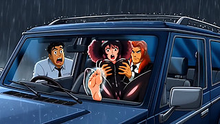 Hentai Pussy Girl Dreams of Love and Dirty Sex. Cartoon Anime Hentai Ai