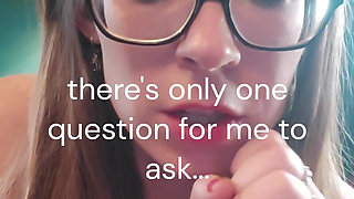 For This Week's Survey Question, Would You Fuck Me?