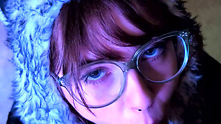 18 Cute Nerdy PAWG Is Horny Doggystyle and a Facial