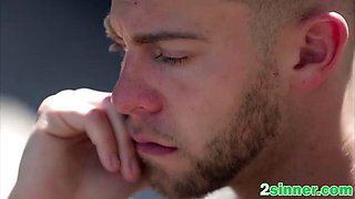 Beautiful babe banged hardcore on the table: Blowjob, Big Tits  Spooning Porn