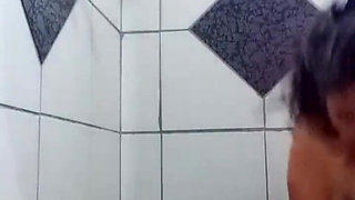 Up the Ass in the Bathroom