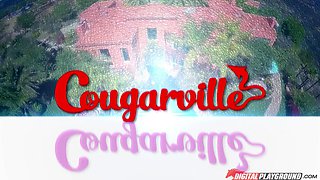 Outdoor Threesome Episodes Cougarville - Threeway scene with Richie Black and Chanel Preston