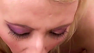 Slim teen Mallory Rae Murphy POV deepthroat blowjob facial