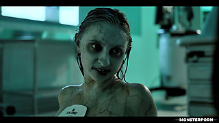 Futa Silent Hill Nightmare - Huge Cock Trans Pyramid Head Monster Fucks Cute Brunette Kylie Rocket