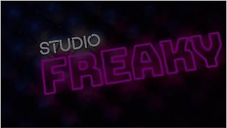 Nerdy Goth Femdom Loves Double Anal Dildo Stuffing Her Boyfriend & Making Him Do Ass-to-mouth