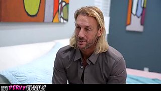 Stepdad Caught Me Masturbating - Isabella Jules Gets Fucked Hard