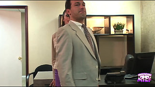 This Samantha Is a Real Fox Because She Landed on Her Boss and Had Fun