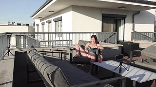 Leons TV featuring fancy bit's terrace action