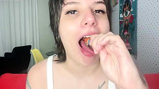 Lily AnnX - Shrunken Step-Cousin Gets Eaten Whole FemDom