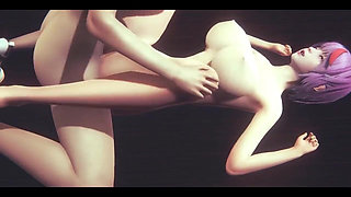 Hentai Uncensored 3D - Tanami X Futanari Blowjob and Fucked with Creampie - Japanese Asian Manga Anime Game Porn