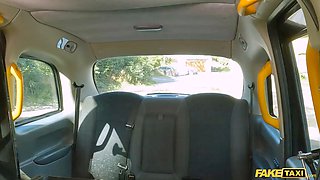 Fake cab - busty french wifey cheats on her spouse by hardcore the taxi driver