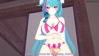 Mint asks me for shelter and we end up fucking - Neverness to everness (NTE)