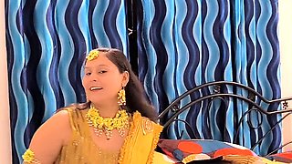 Steamy bathroom hook-up with pornstar Pujaprem enjoying a wild handjob