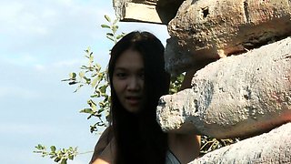 Brunette Solo Webcam Masturbation