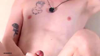 Big Dick Twink Intense Orgams and Edging Game