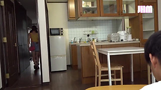 Black Stockings Temptation - Busty Neighbor in a Mini Skirt, Begging for It - Episode2