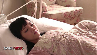 Naughty JAV Cutie Gives Amazing Blowjobs in Wild Threesome!