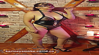 Femdom Smoking Ritual - The Living Ashtray (5-Part Story Teaser)