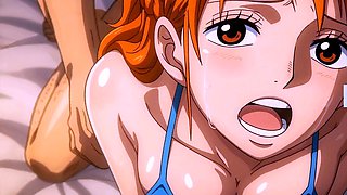 Hentai Couple Intense Bedroom Fuck (AI)
