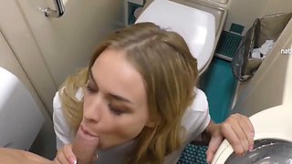 Blonde: Blowjob, Doggy  Amateur Porn