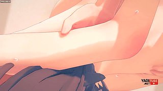 Yaoi 2 Femboys anal sex in doggy style Anime Manga Asia