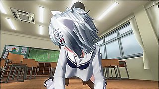 3D fantasy of forbidden passion between teacher and student