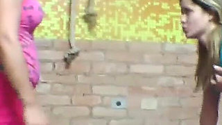 Hand Over Mouth Fight Championship Lesbians