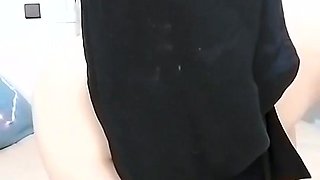 Jasminearabsexy shares passionate big bum bikini solo