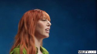 MILFY Married Redhead Lauren Phillips Gets DPed By Two Studs ft. Dwayne Foxxx  Parker Ambrose: Porn