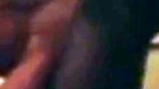 Black Amateur Gives a Blowjob to a Frenchman