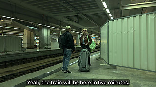 Stepmom Stepson Taboo Vacation: Husband Ditches Train, They Share Bed & Explode in Morning
