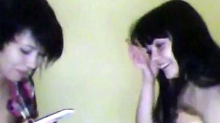 Russian Emo Girl Caught on Webcam