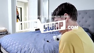 Derrick Ferrari, Becky Bandini And Sam Bourne In Bossy Guy Gags And Spanks Big Titted Milf Before Filling Her Filthy Mouth With Cum