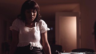 Interracial in Office SweetHeartVideo - Lesbian Beauties Volume 21 Black And White Scene - Object Of Desire with Angela White