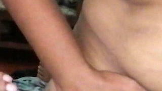 Desi Stepmother Boobs Sucking When She Is Home Alone