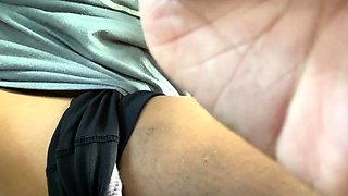 Pulled amateurs close up car sex