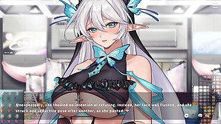 Hentai Game - Married Woman Cosplays Her Vtuber at Event & Has Sex - V-lover