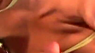 Sexy Slut Does Perfect Blowjob and Handjob