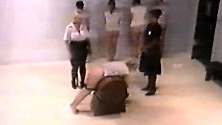 Fetish BDSM bitch spanked well