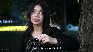 Smoking Interview with Zarina