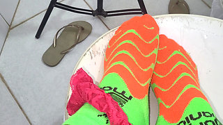 My Stepfather Murilo Has a Fetish in Colorful Stockings