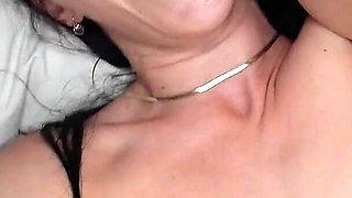 Sexy French Tutor Hope Fontaine Squirts & Cums on Student's Huge Dick