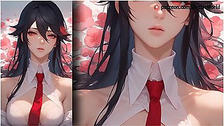 Double Penetration and Cum in Her Mouth