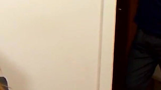 Skinny ginger teen Sabrina Jay gets fucked by fitness trainer