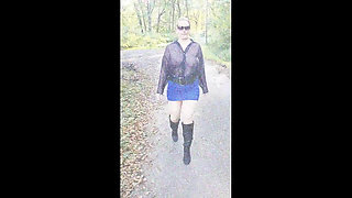 Frivolous Walk Ended with Blowjob