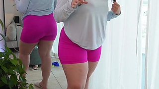 JOI Mean Older Stepsis Lets You Jerk off Onto Her Huge Tits