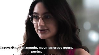 Eliza's big natural tits scene