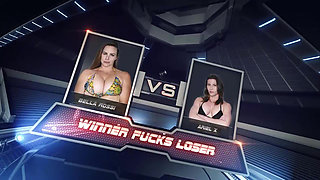 Ariel X Vs Bella Rossi Female Wrestling