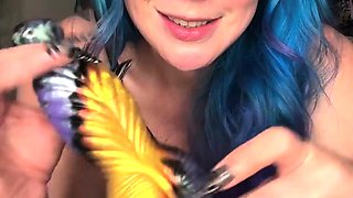 Big titty Valkyrie suck n fucks a werewolf cock till she